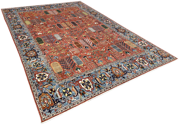 10'1"x13'11" Bakshiesh Hand Knotted