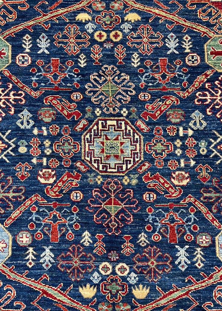 10'1"x13'4" Kazak Hand Knotted