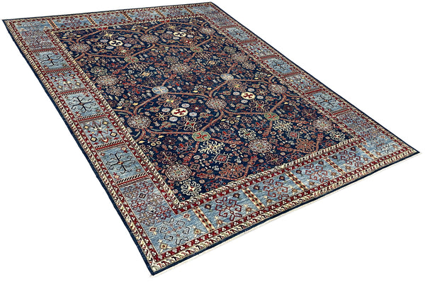 10'1"x13'4" Kazak Hand Knotted