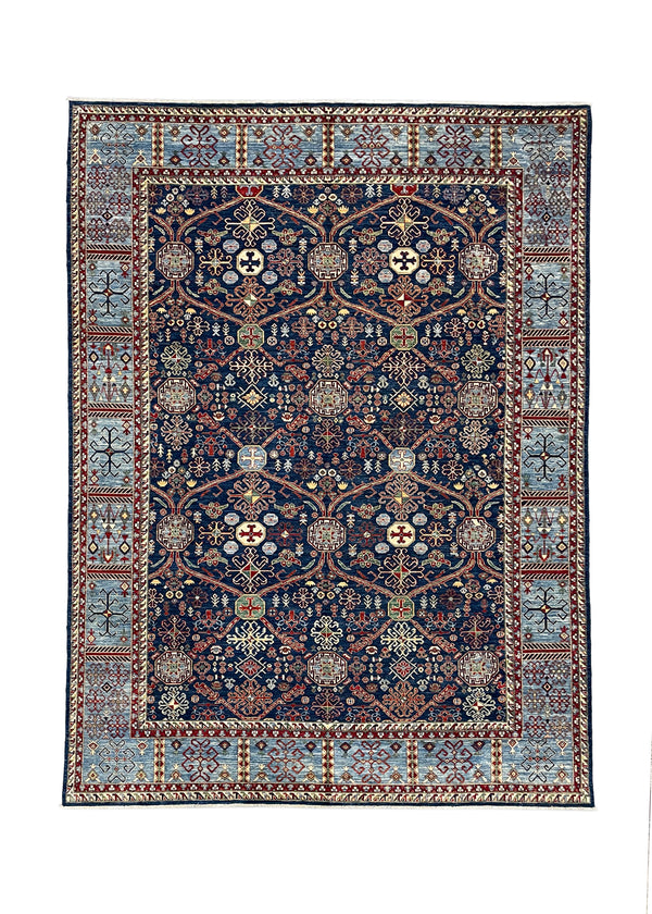10'1"x13'4" Kazak Hand Knotted