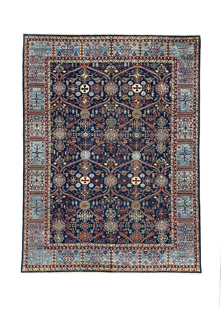 10'1"x13'4" Kazak Hand Knotted