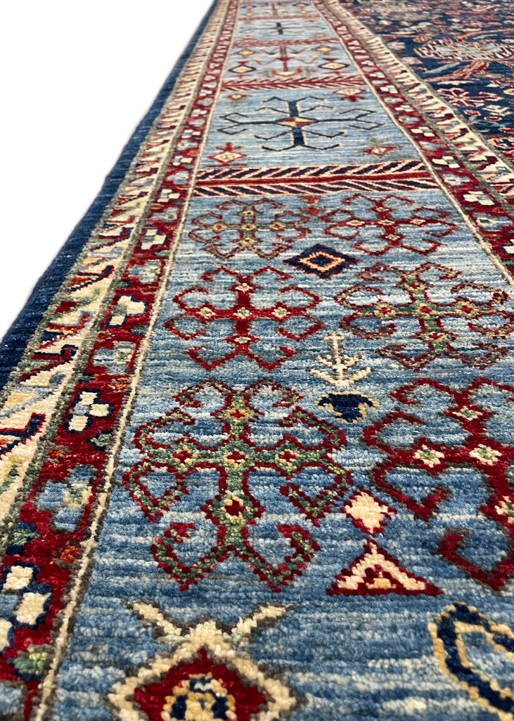 10'1"x13'4" Kazak Hand Knotted