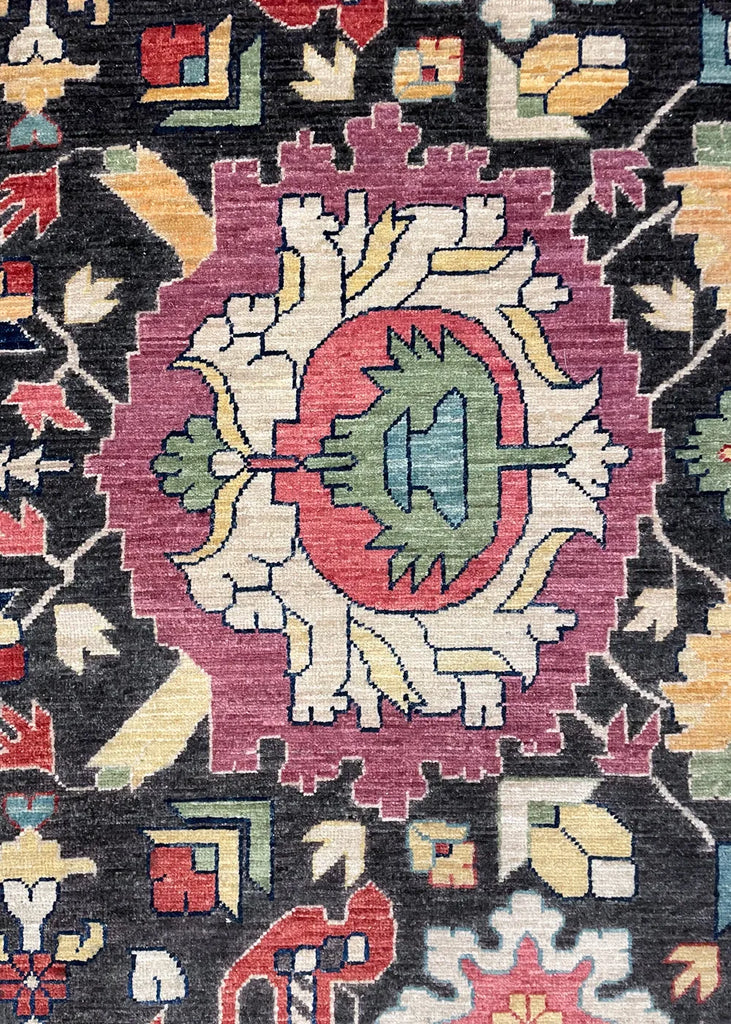 10'1"x13'6" Karabaugh Hand Knotted