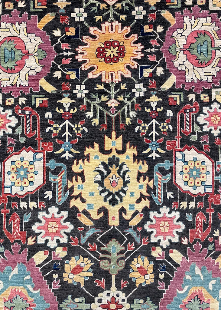 10'1"x13'6" Karabaugh Hand Knotted