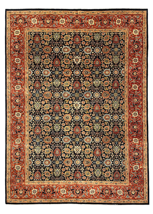 10'1"x13'8" Tabriz Hand Knotted
