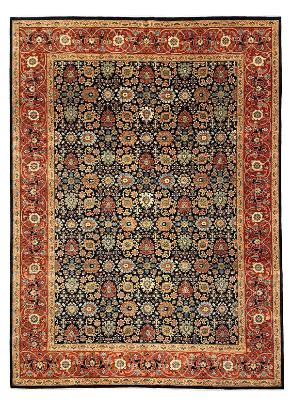 10'1"x13'8" Tabriz Hand Knotted