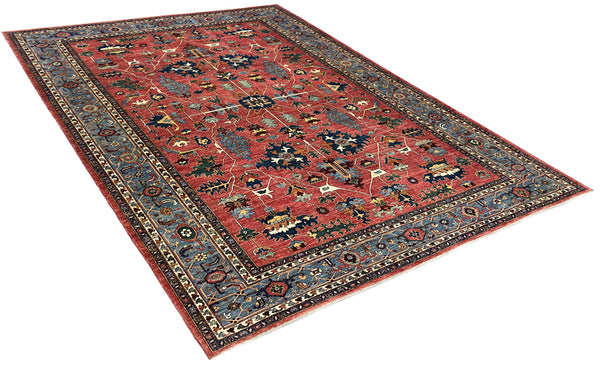 10'2"x13'11" Heriz Hand Knotted