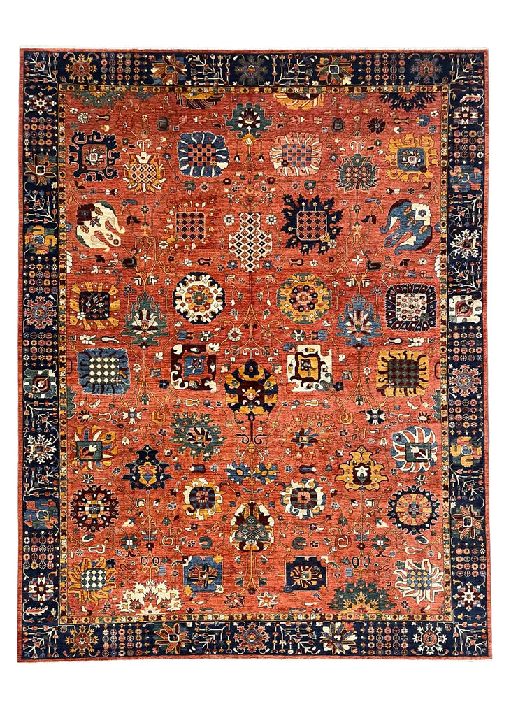 10'2"x13'5" Tabriz Hand Knotted