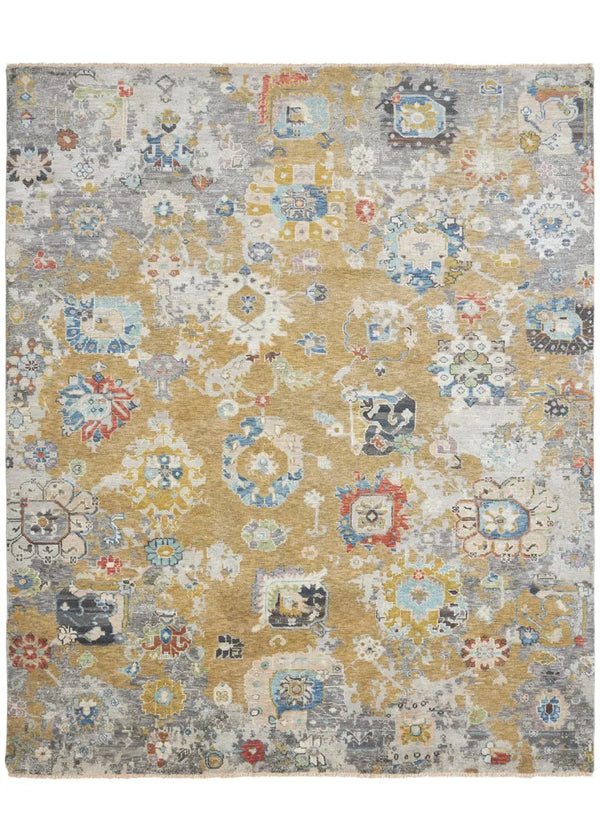 10'2"x13'9" Capri 936 (s) Hand Knotted