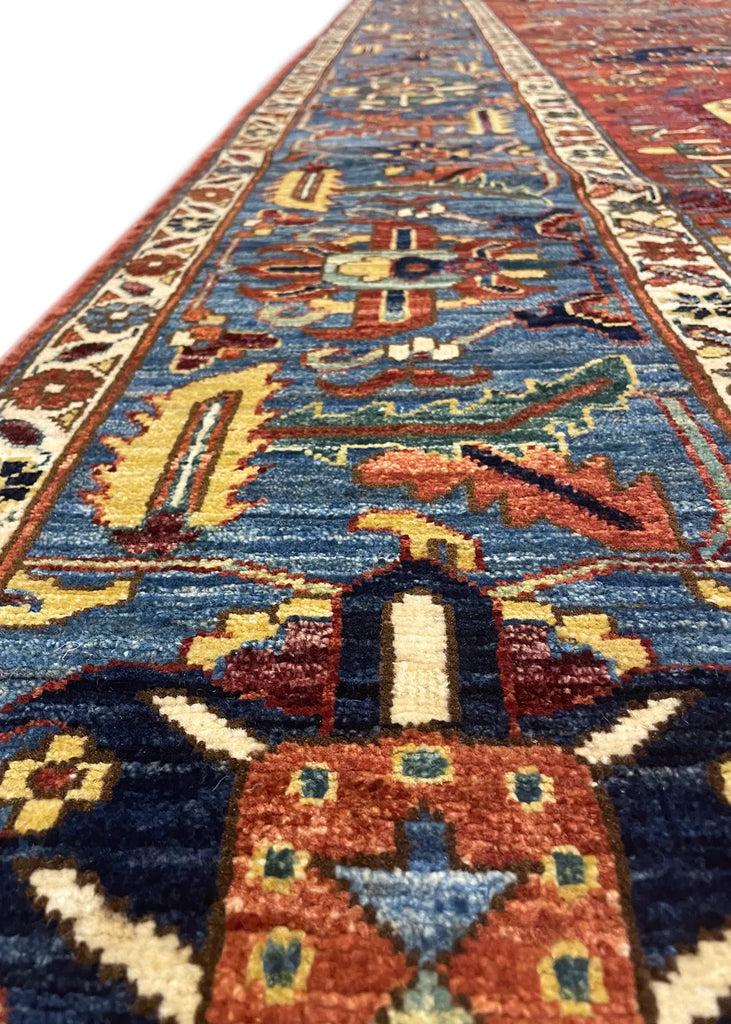 10'2"x13'9" Karaja Hand Knotted