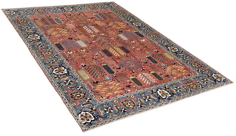 10'2"x14'7" Bakshiesh Hand Knotted