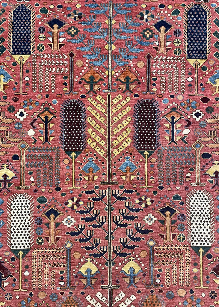 10'2"x14'7" Bakshiesh Hand Knotted