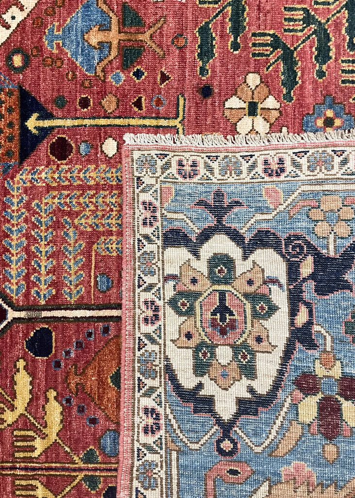 10'2"x14'7" Bakshiesh Hand Knotted