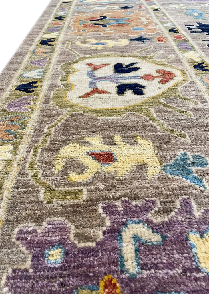 10'3"x13'10" Oushak (s) Hand Knotted