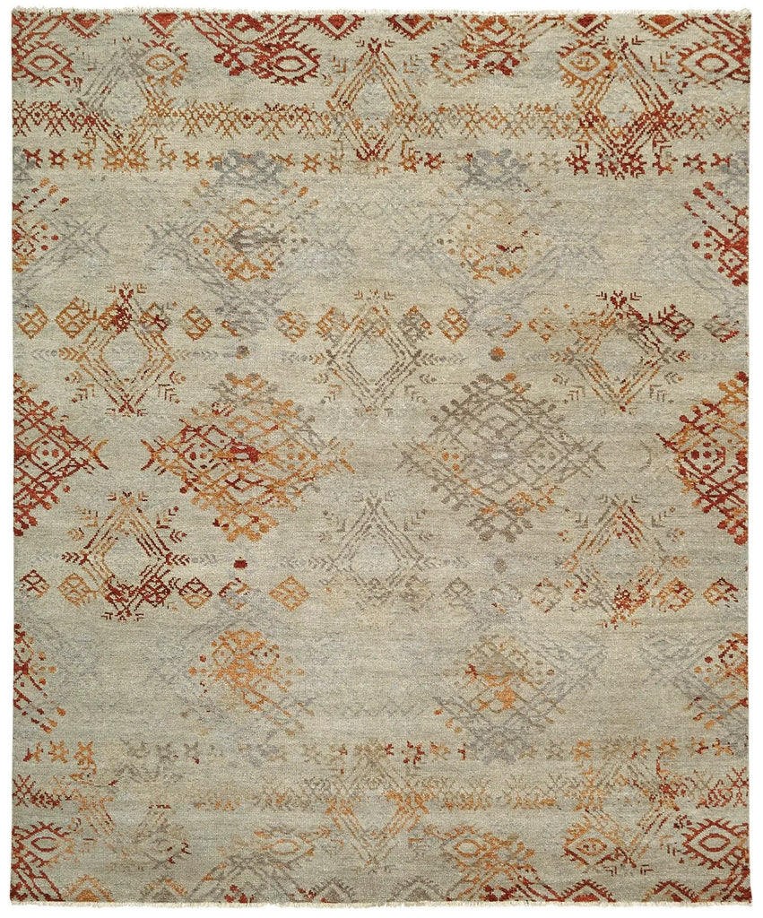 10'3"x13'7" Taos 325 (s) Hand Knotted