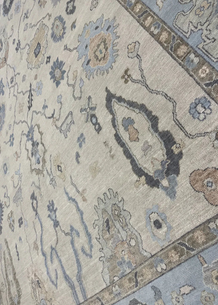 10'4"x14'1" Izmir Oushak Hand Knotted