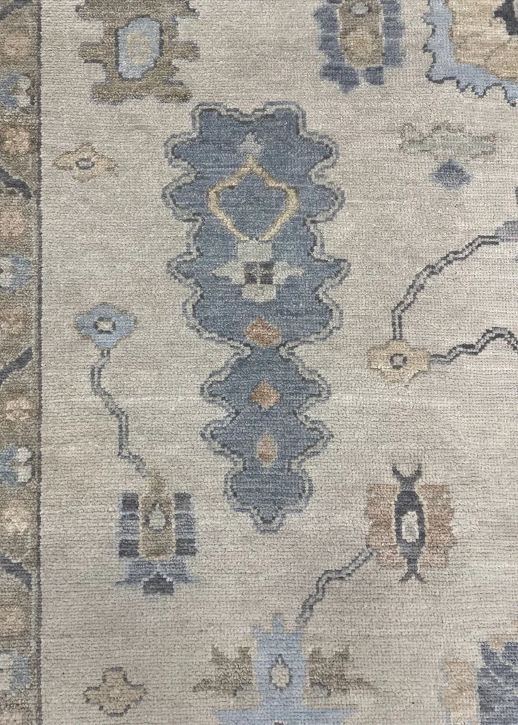 10'4"x14'1" Izmir Oushak Hand Knotted