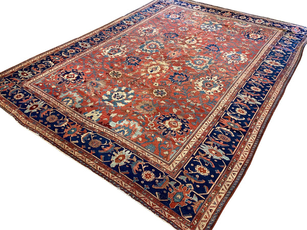 10'4"x14'4"  Ziegler Sultanabad Hand Knotted