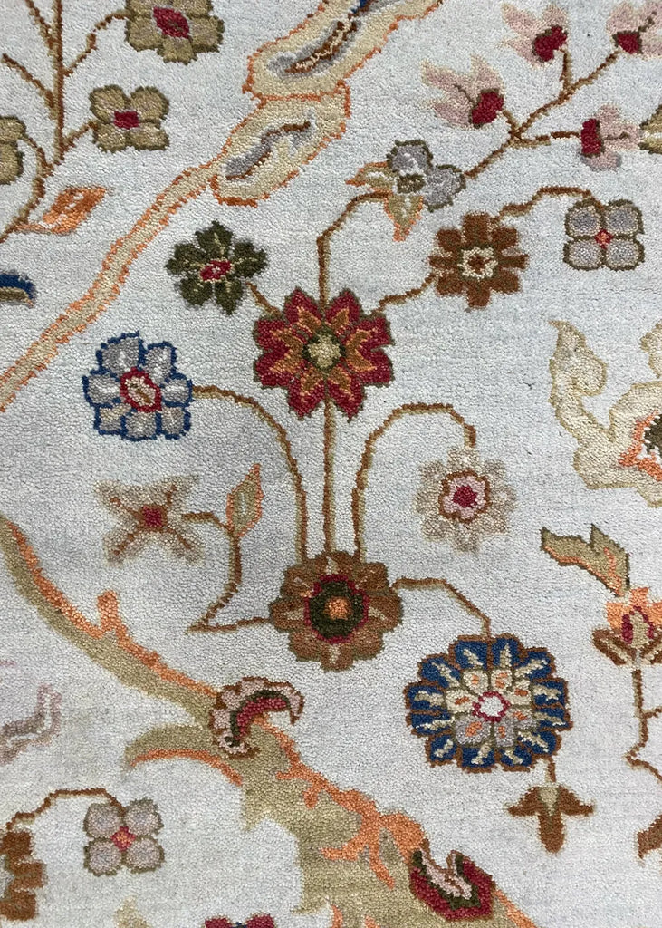 10'x13'11" Jal Mahal Agra Hand Knotted