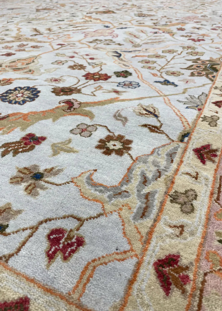 10'x13'11" Jal Mahal Agra Hand Knotted