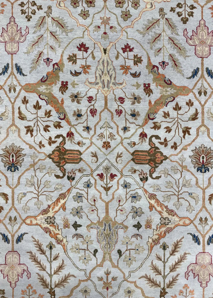 10'x13'11" Jal Mahal Agra Hand Knotted
