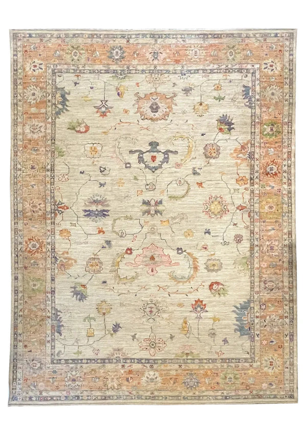 10'x13'6" Oushak (s) Hand Knotted