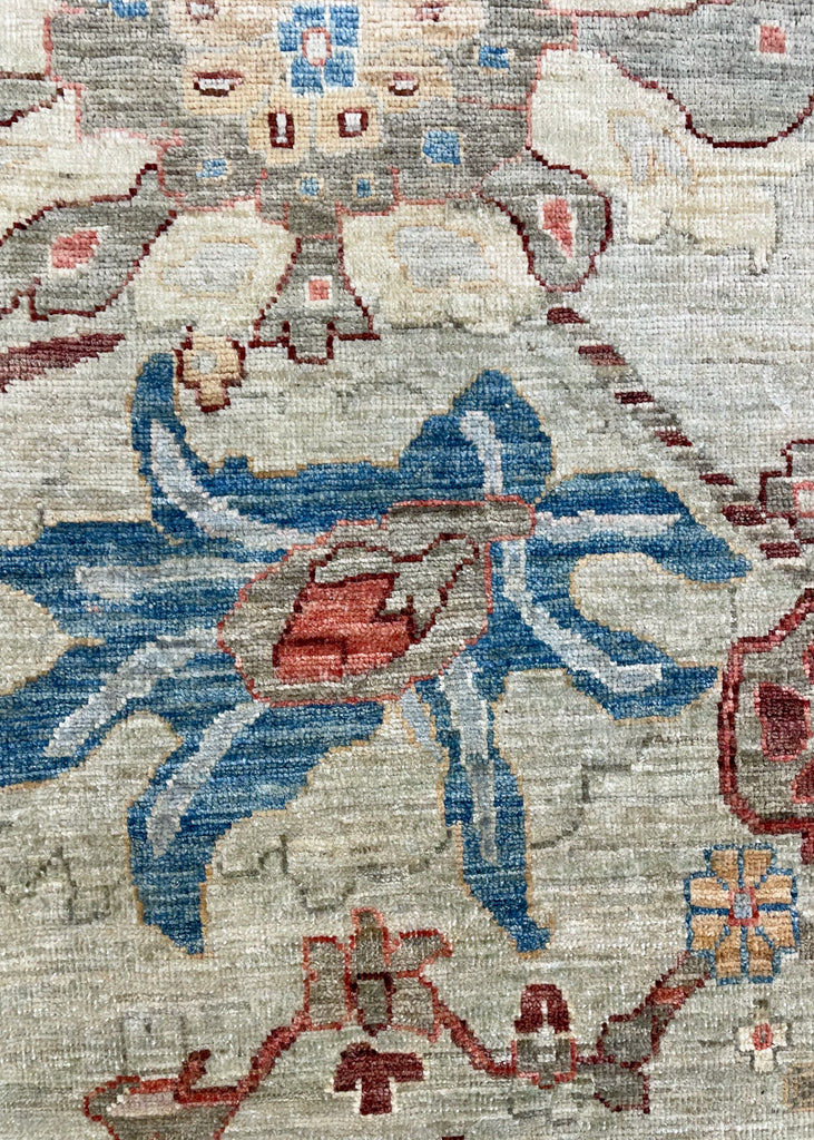 10'x13'7" Harshang Hand Knotted