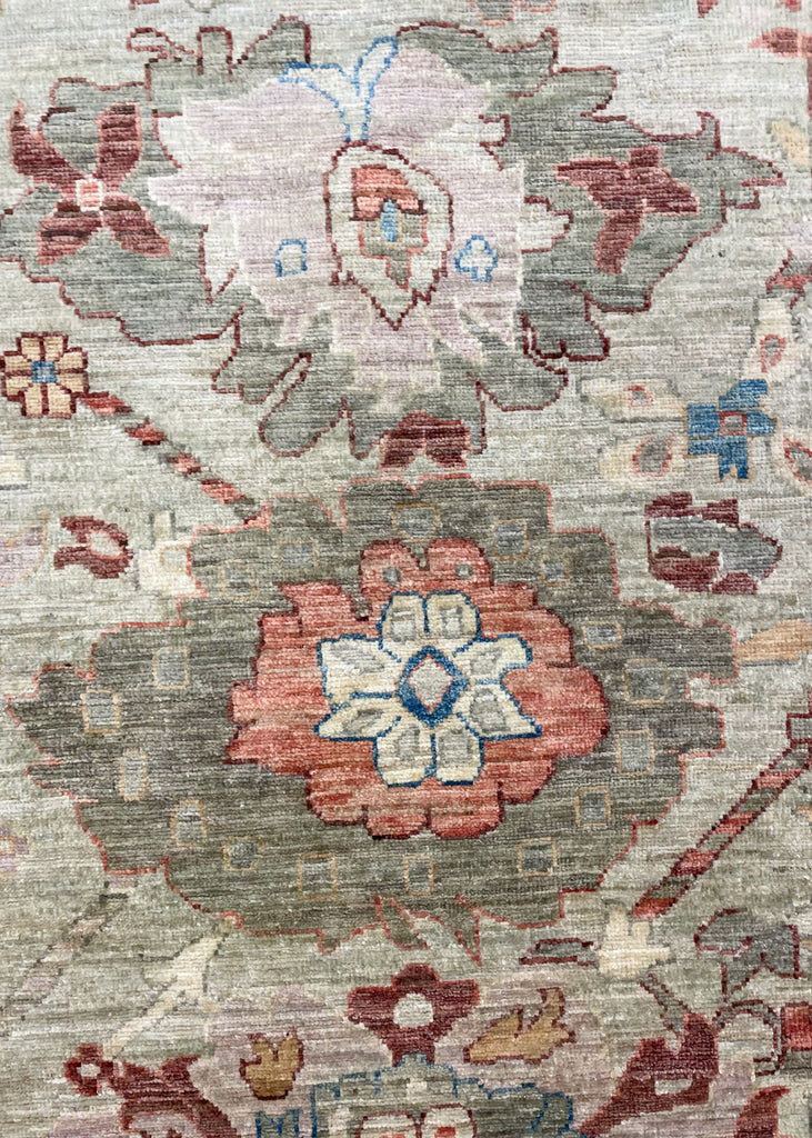 10'x13'7" Harshang Hand Knotted