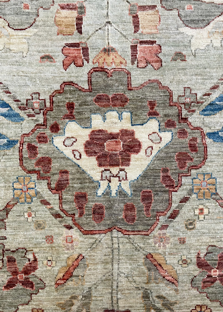 10'x13'7" Harshang Hand Knotted