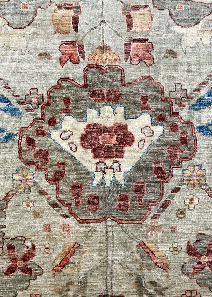 10'x13'7" Harshang Hand Knotted