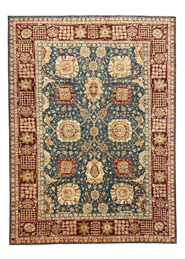10'x13'9" Ziegler Mahal Hand Knotted