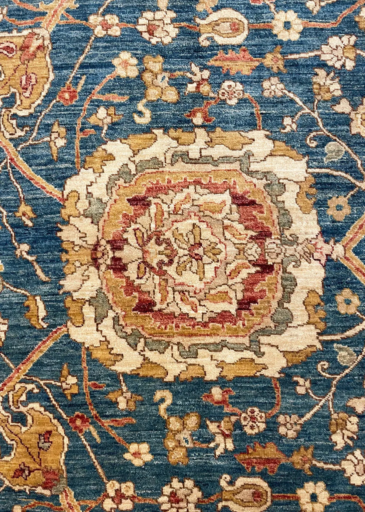 10'x13'9" Ziegler Mahal Hand Knotted