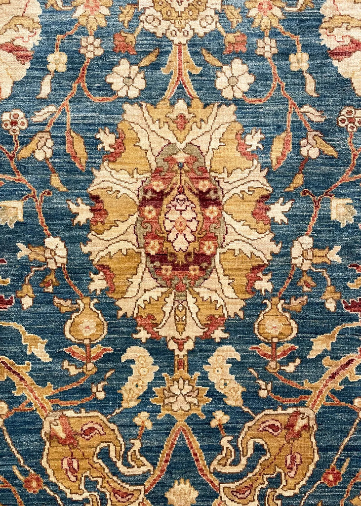 10'x13'9" Ziegler Mahal Hand Knotted