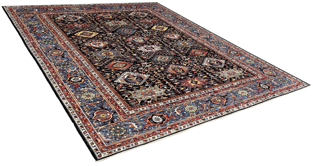 10'x14' Karaja Hand Knotted