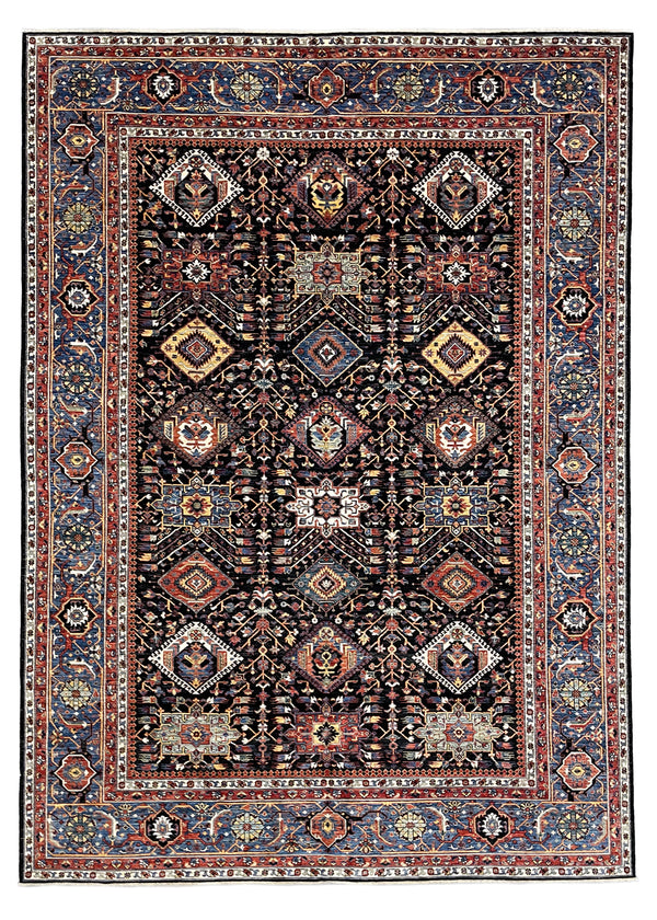 10'x14' Karaja Hand Knotted