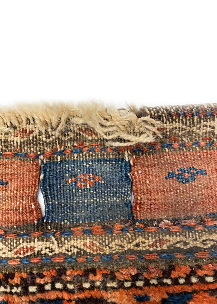 1'11"x1'11" Beluch Khordjin Hand Knotted