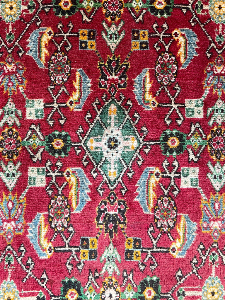 1'11"x1'11" Kashkuli Hand Knotted