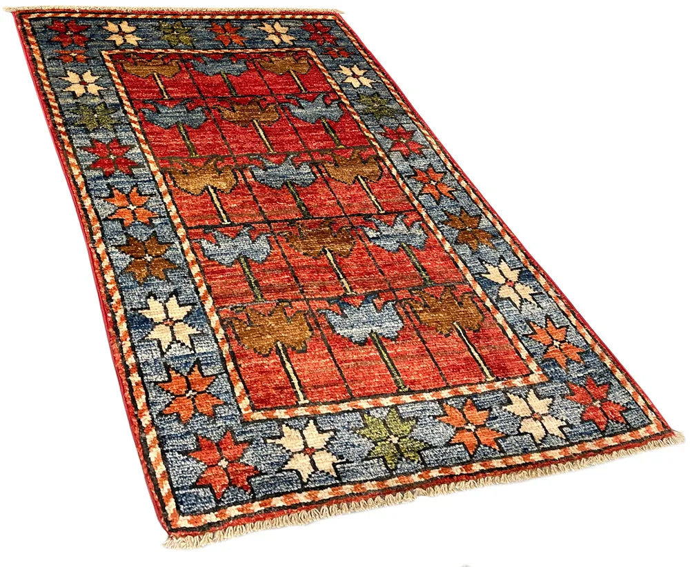 1'11"x2'10" Beshir Hand Knotted