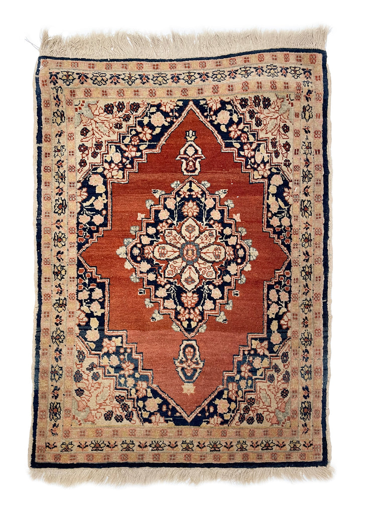 1'11"x2'6" Tabriz Hand Knotted