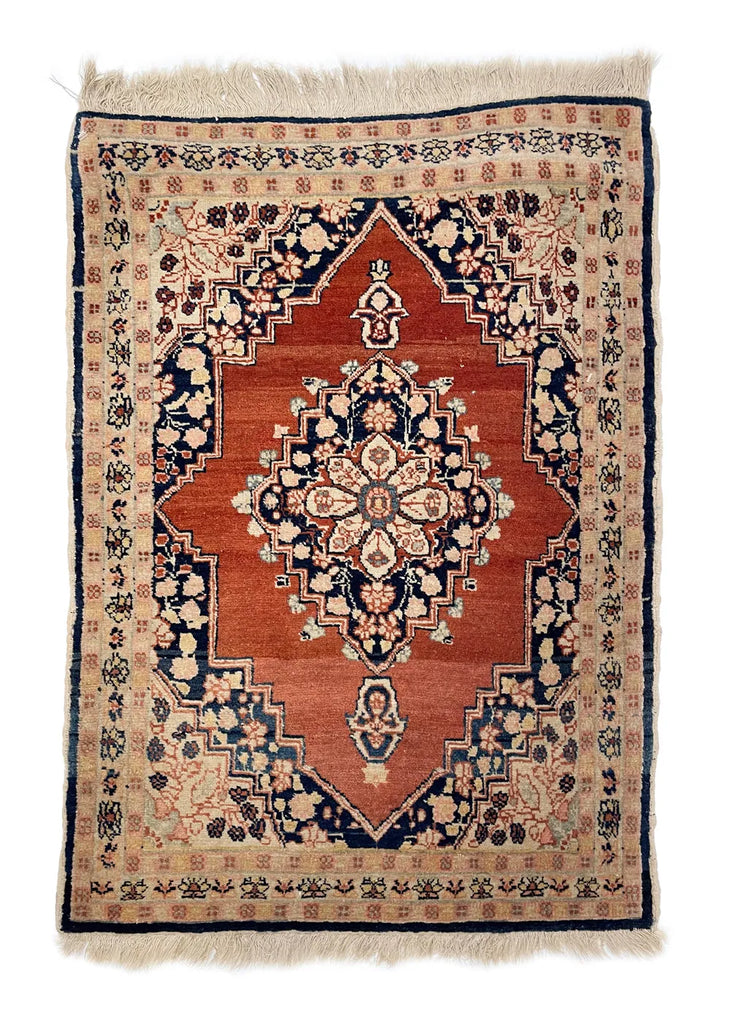 1'11"x2'6" Tabriz Hand Knotted