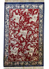 1'11"x3'2" Qum Hand Knotted