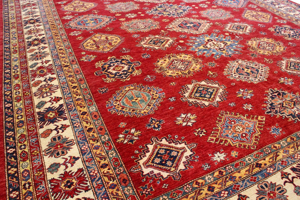 11'9x14'8 Royal Kazak Hand Knotted