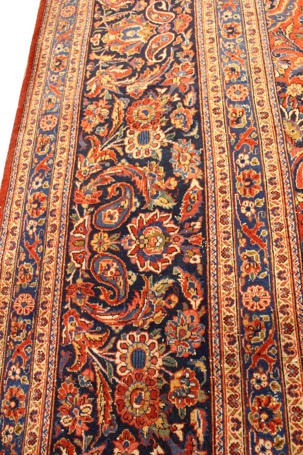 11'9"x17'9" Kashan Hand Knotted