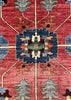 12'2"x17'10" Heriz Hand Knotted