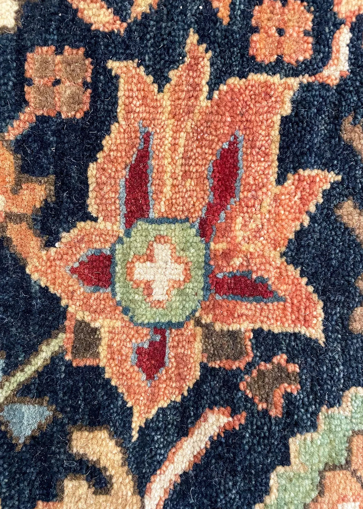 12'2"x18'1" Tabriz Hand Knotted