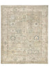 12'4"x15'3" Izmir Oushak Hand Knotted