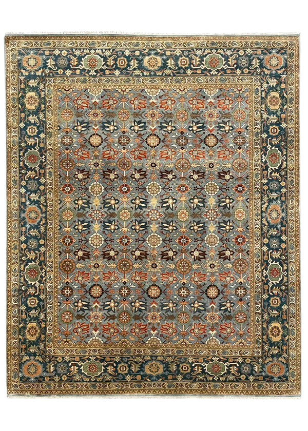 12'x14'9" Tabriz Hand Knotted