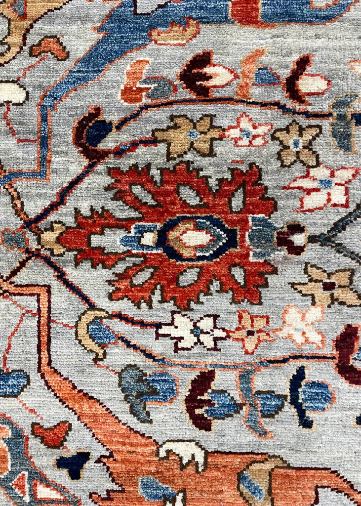 12'x17'9" Josheghan Hand Knotted