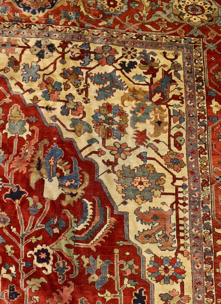 12x19'11" Serapi/Heriz Hand Knotted