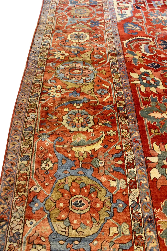 12x19'11" Serapi/Heriz Hand Knotted